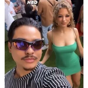 Green Mini bodycon Dress